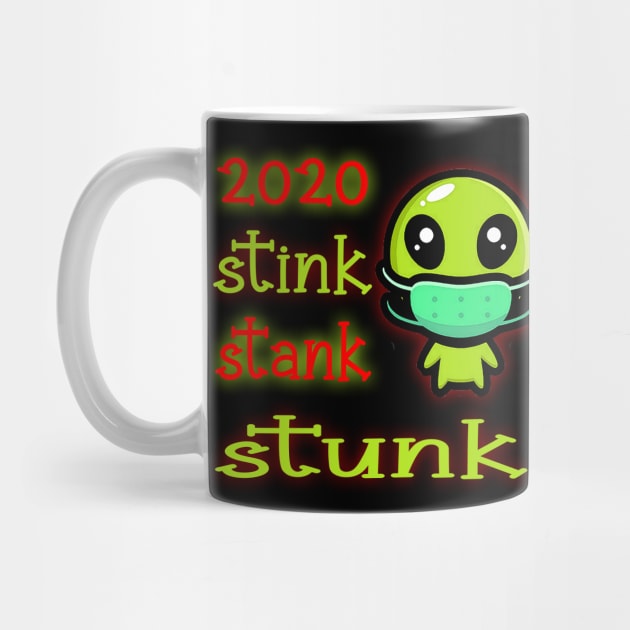 stink stank stunk alien by Ghani Store